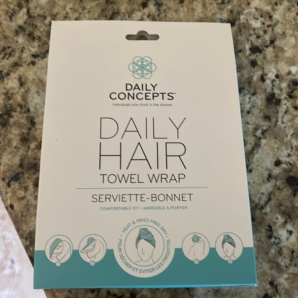 Daily concepts DAILY HAIR towel wrap